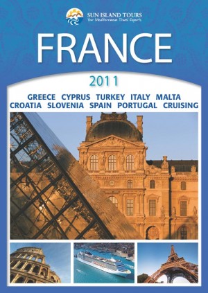 french travel brochure
